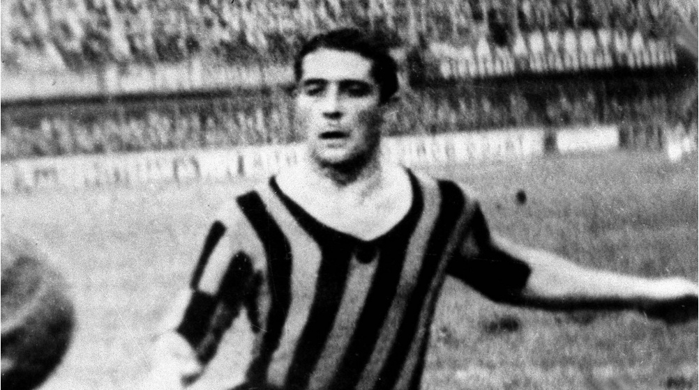 Meazza was the team's captain and star player in the 1938 triumph