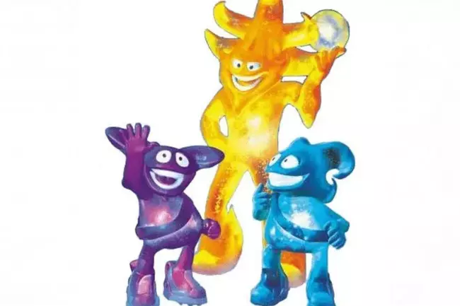 Ato, Kaz & Nik, 2002 - World Cup Mascots