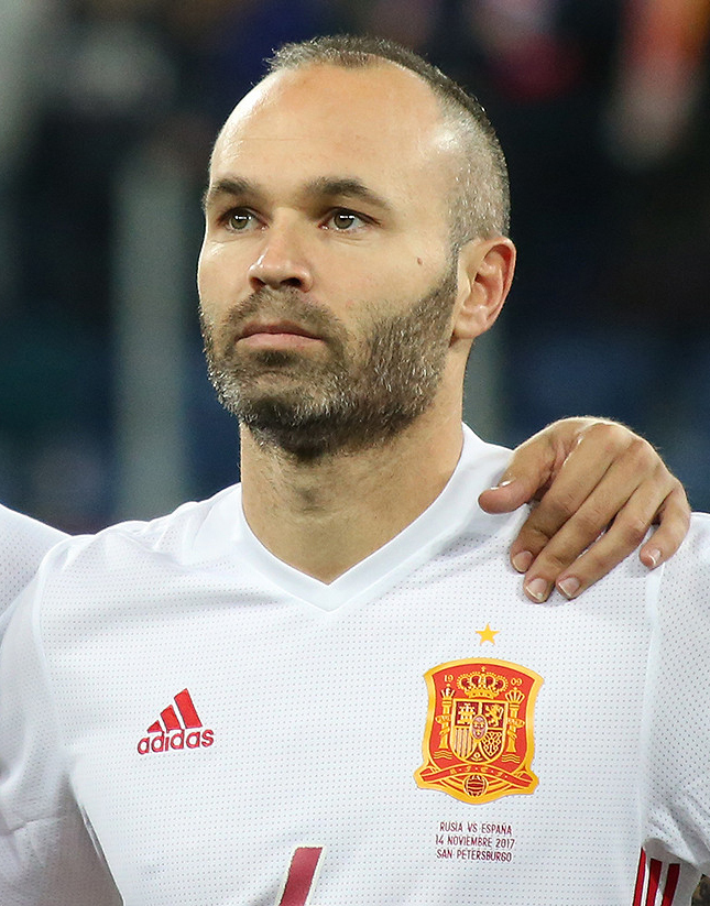 Andrés Iniesta - World Cup captain leaders