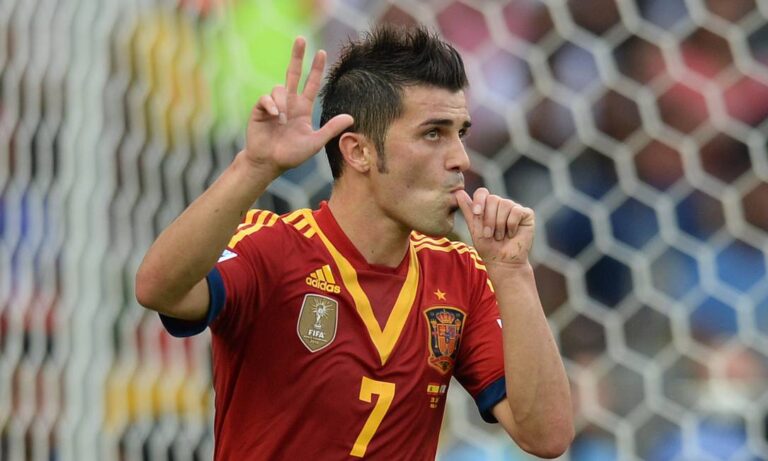David Villa – Spain - World Cup top scorers
