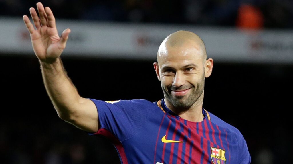 Javier Mascherano won the Champions League twice at Barcelona- World Cups Players