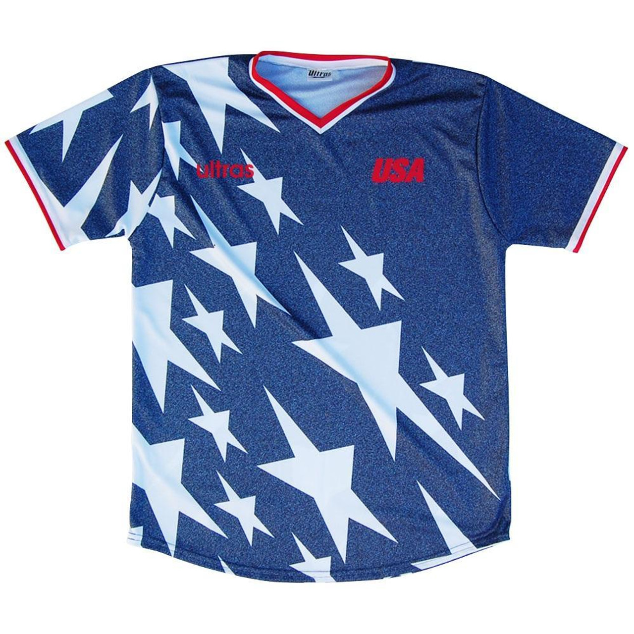 USA 1994 Stars & Stripes world cup kit with bold patriotism in design.